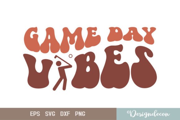 Download Game Day Vibes Retro Sublimation SVG - Retro Collection