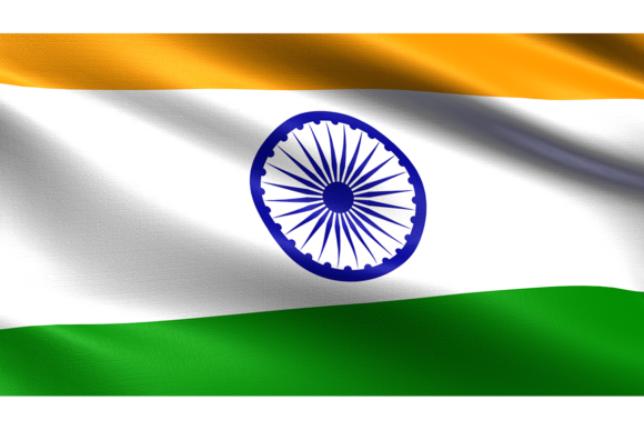 Download India Flag, Waving Fabric Texture - Fabric Collection